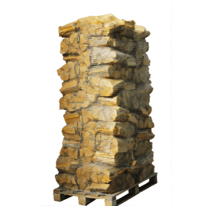 Sacs de bois de chêne fendu séché au four, 20 litres, 25 cm chacun