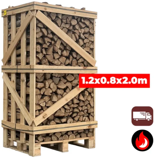 Grande palette de bois de chêne et de bouleau – Image 2