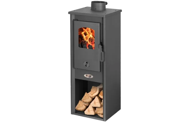 Poêle à bois indépendant 8,0 kW anthracite